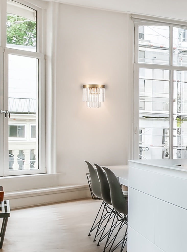 FL2465-3 Perdita 3 Light Crystal Wall Light