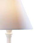 REG422 Regal Table Lamp Matt White With Shade