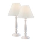 REG422 Regal Table Lamp Matt White With Shade
