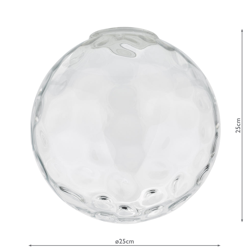 RIP8808 Ripple Easy Fit Pendant Glass