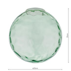 RIP8824 Ripple Easy Fit Pendant Green Glass