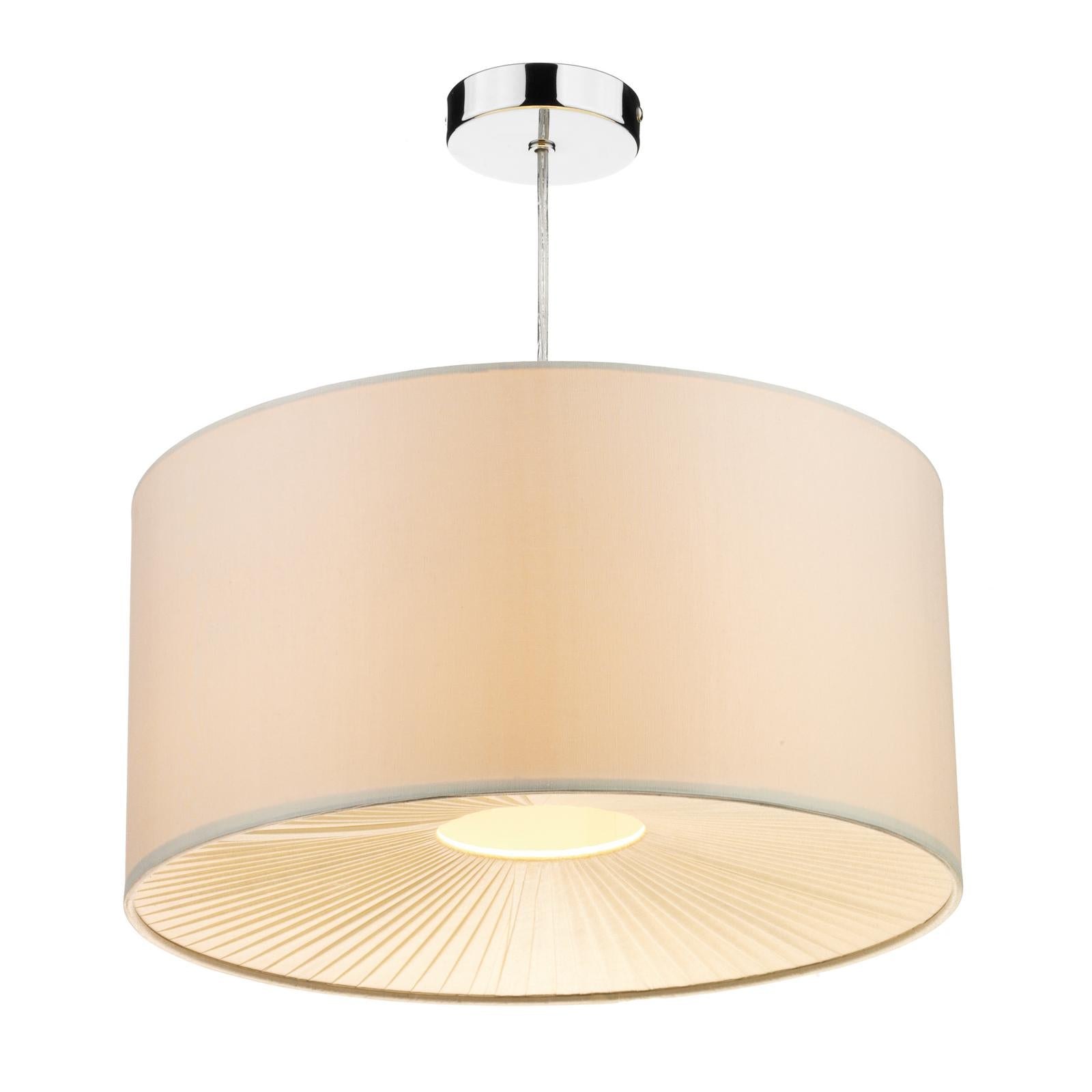RIT6533 Rita Easy Fit Pendant Cream With Shade (Pack of 2)