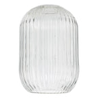 SAW6508 Sawyer Easy Fit Pendant Ribbed Glass