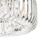 SIG0838 Sigourney 8 Light Pendant Polished Nickel and Crystal