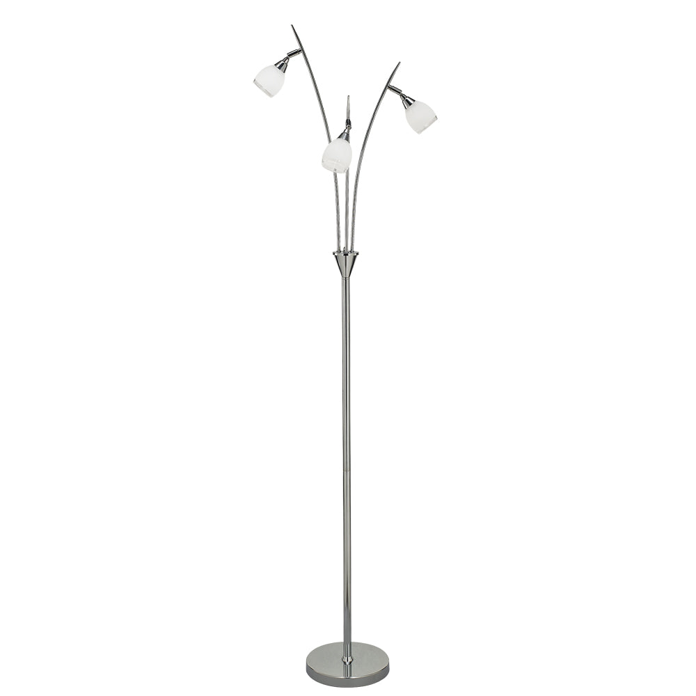SL219 Lutina 3 Light Floor Lamp Chrome (S)