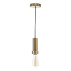 SP6563 1 Light E27 Suspension Satin Bronze