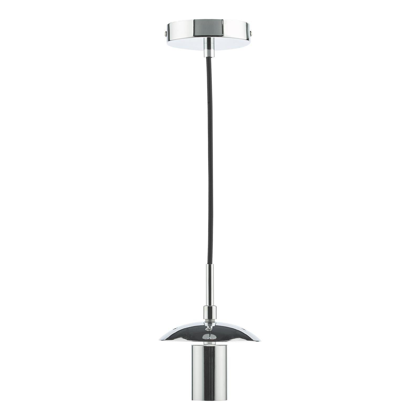 SP71 1 Light E27 Suspension Polished Chrome