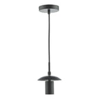 SP72 1 Light E27 Suspension Matt Black