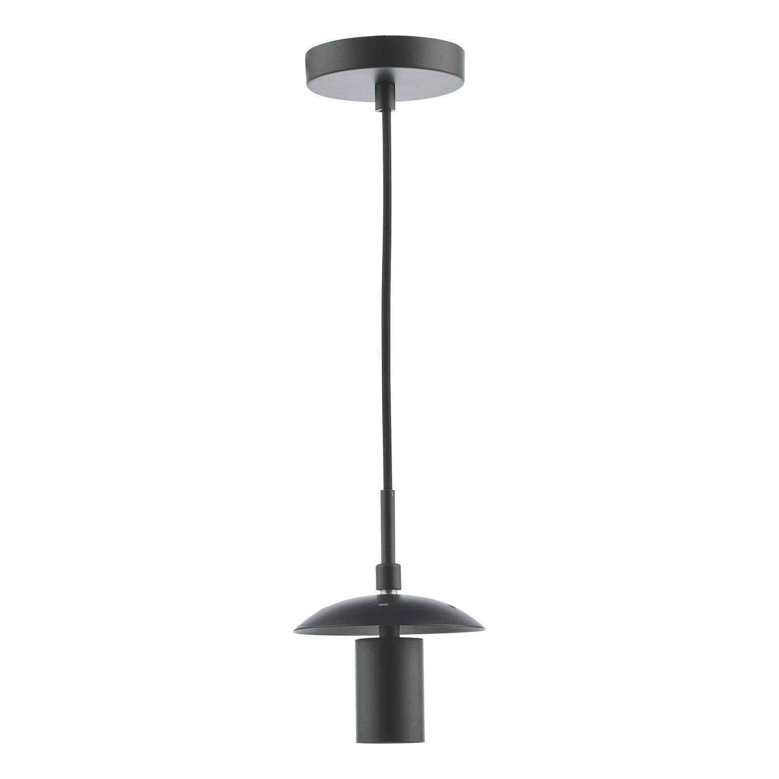 SP72 1 Light E27 Suspension Matt Black