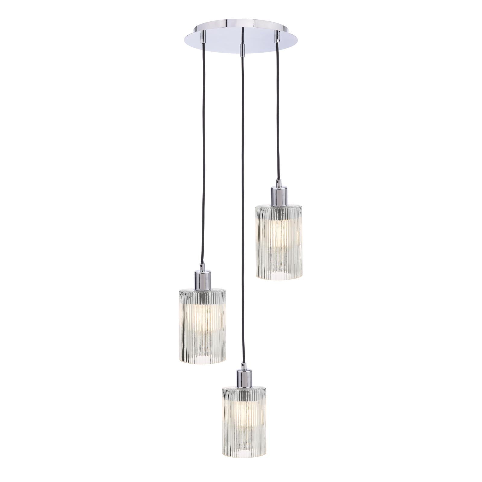 SPC0350 3 Light Suspension Polished Chrome
