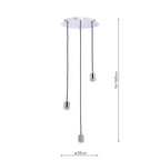 SPC0350 3 Light Suspension Polished Chrome
