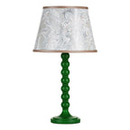 SPO4224-FRI1029 Spool Table Lamp Green With Shade