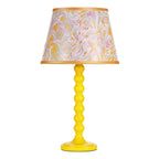 SPO4226-FRI1026 Spool Table Lamp Yellow With Shade