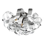 SWA0422-04 Swash 4 Light Flush Matt Black and Brushed Aluminium