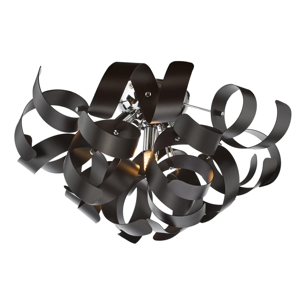 SWA0450-03 Swash 4 Light Flush Polished Chrome and Satin Black