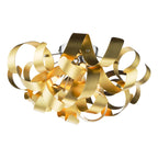 SWA0450-05 Swash 4 Light Flush Polished Chrome and Brushed Gold