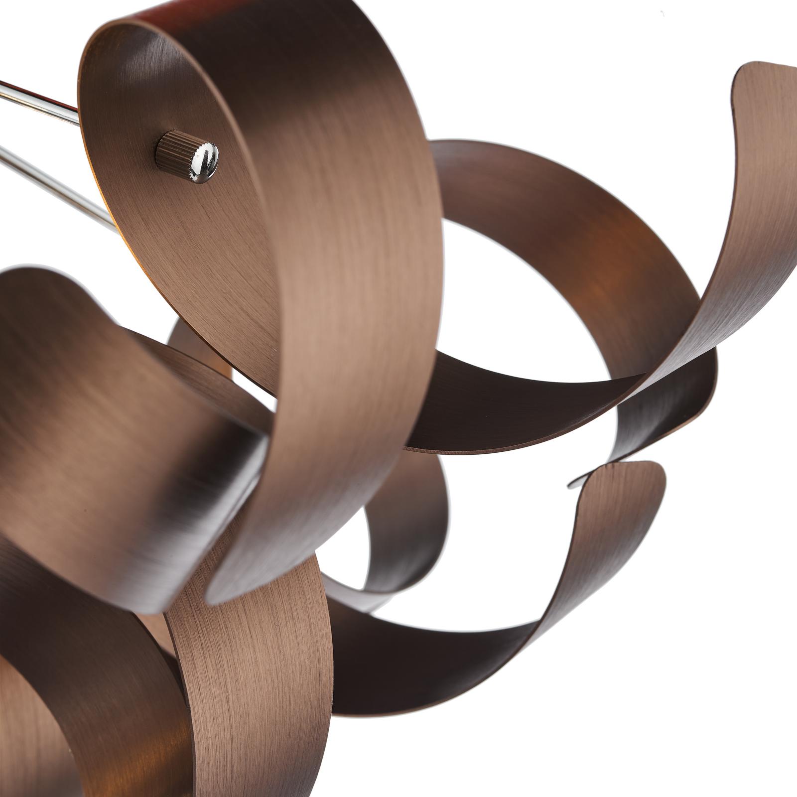 SWA0450-06 Swash 4 Light Flush Polished Chrome and Brushed Copper