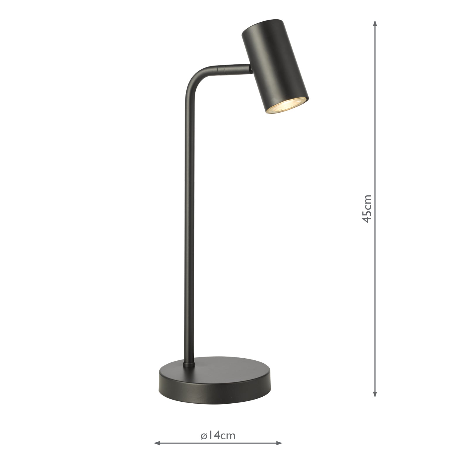 THI4122 Thierry Task Lamp Matt Black