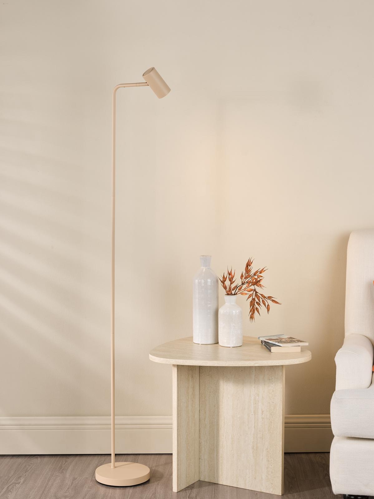 THI4929 Thierry Task Floor Lamp Matt Taupe
