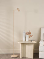 THI4929 Thierry Task Floor Lamp Matt Taupe