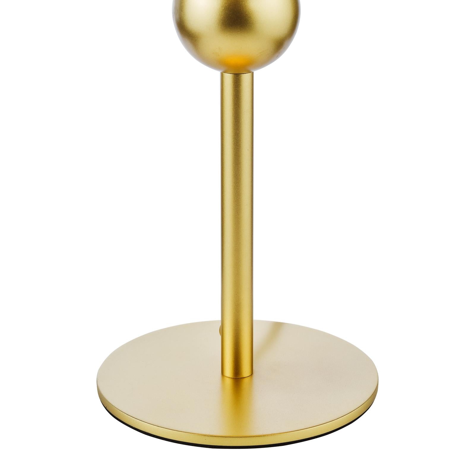TIL4235-NER102 Tilda Table Lamp Satin Gold With Shade
