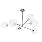 VIG0650-22 Vignette 6 Light Pendant Polished Chrome With Closed Glass