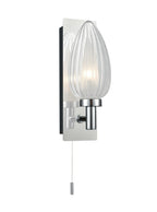 WB100 1 Light Bathroom Wall Light Chrome (S)