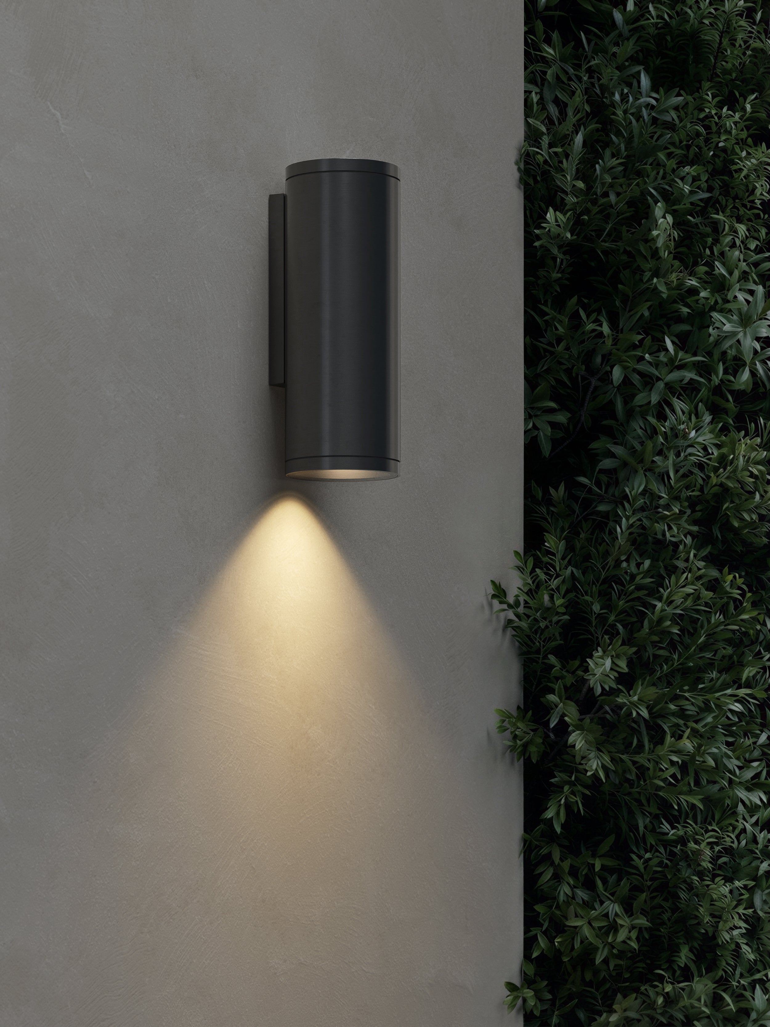 1428022 Ava 200 Coastal Wall Light PVD Brushed Gunmetal