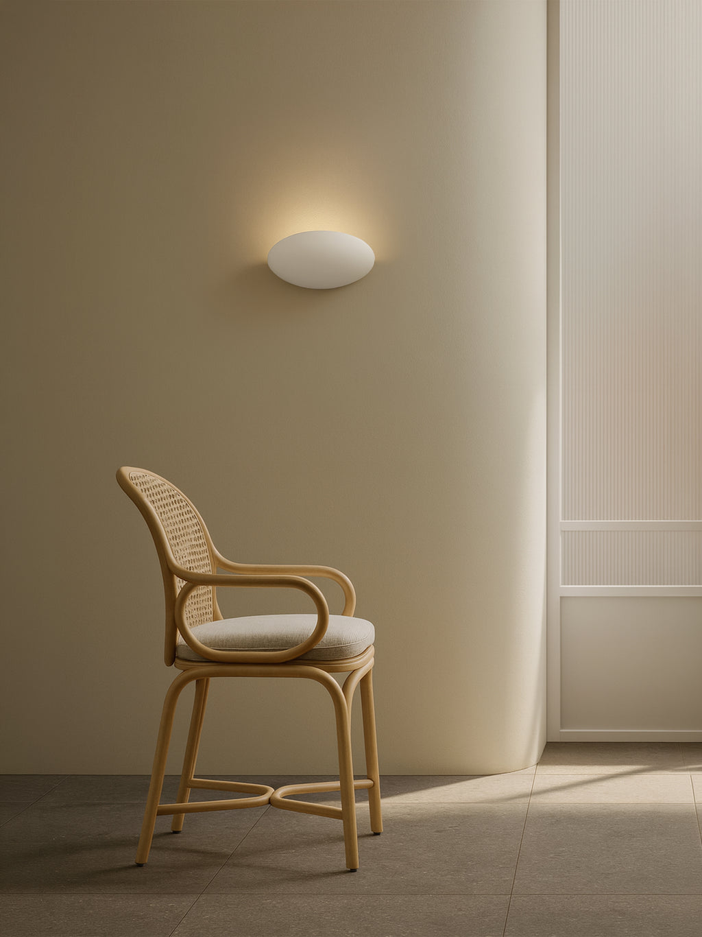 1519001 Dawn Wall Light Plaster