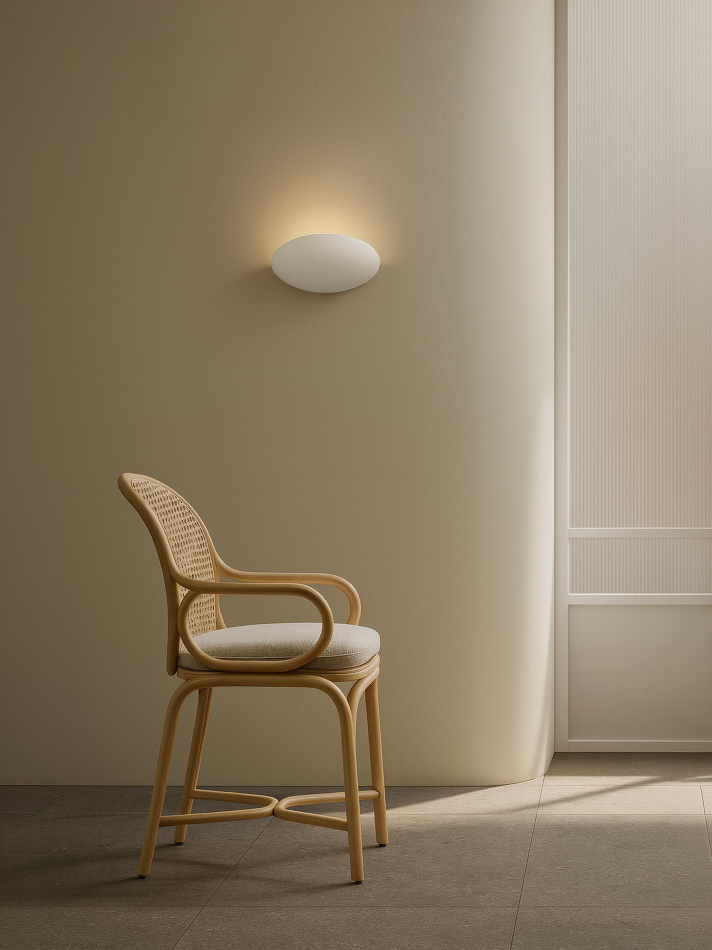 1519001 Dawn Wall Light Plaster