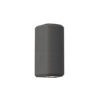 1513016 Brixham Outdoor Twin Wall Light Charcoal Concrete