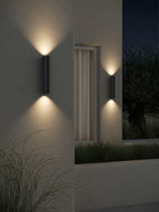 1428023 Ava 300 Coastal Wall Light PVD Brushed Gunmetal