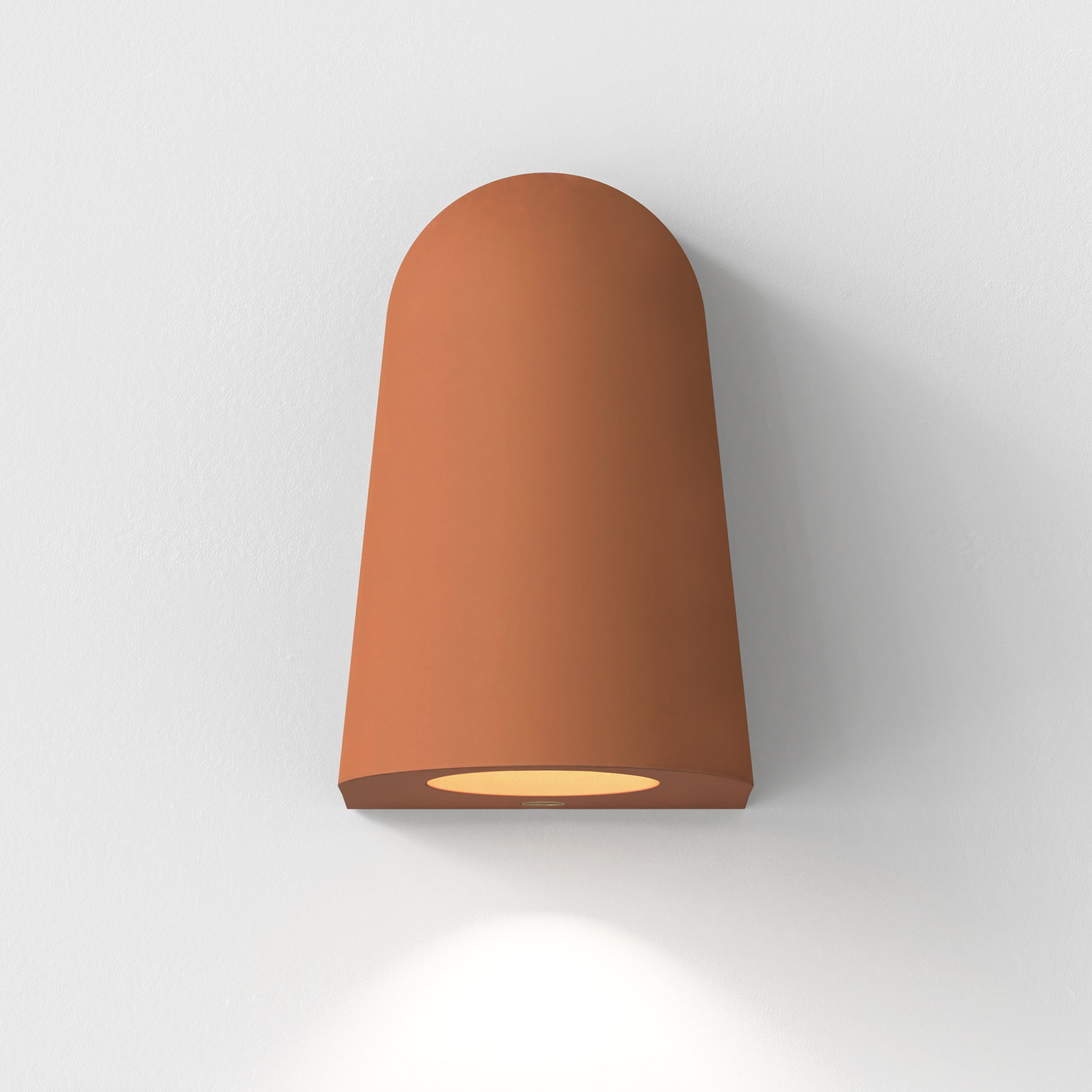 1317029 Mast Outdoor Wall Light Terracotta Concrete