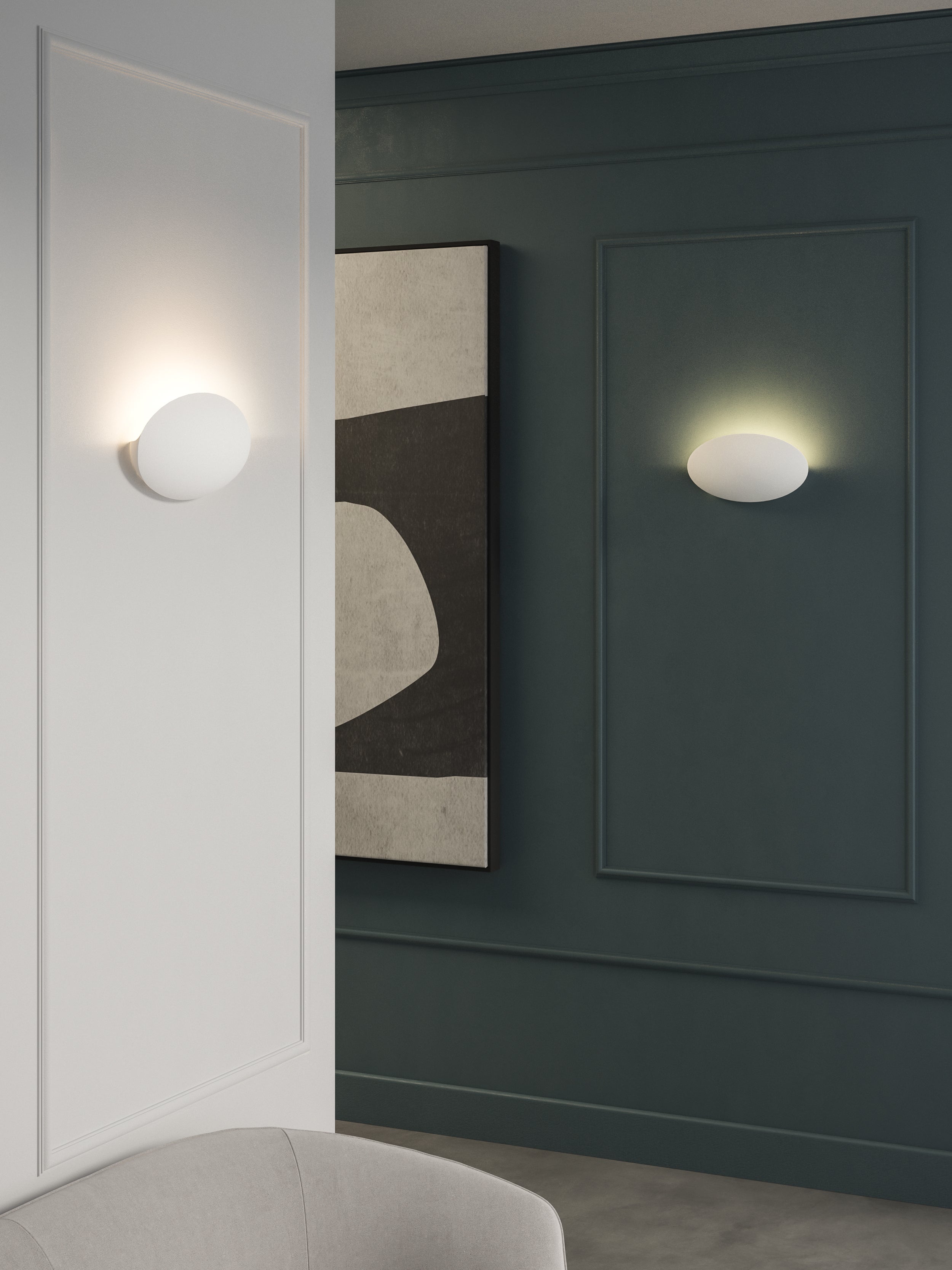 1519001 Dawn Wall Light Plaster