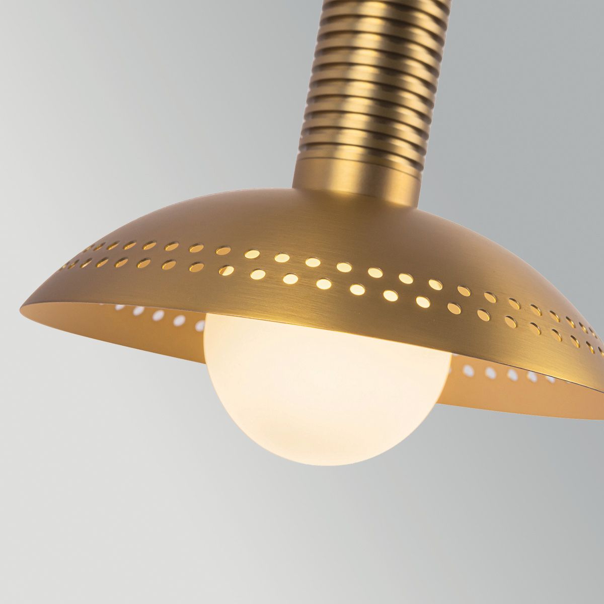 ALM-ARDEN-LED-1WB-BG Arden 1 Light LED Wall Light  Brushed Gold