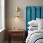 ALM-ARDEN-LED-1WB-BG Arden 1 Light LED Wall Light  Brushed Gold