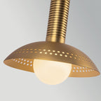 ALM-ARDEN-LED-2WB-BG Arden 2 Light LED Wall Light  Brushed Gold