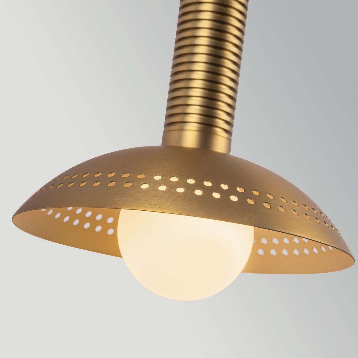 ALM-ARDEN-LED-2WB-BG Arden 2 Light LED Wall Light  Brushed Gold