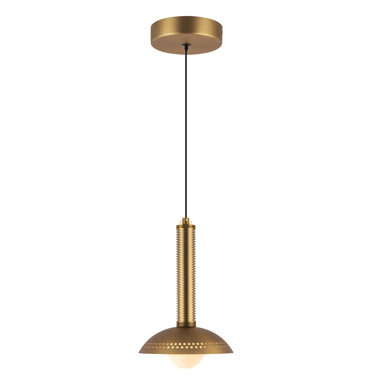 ALM-ARDEN-LED-MP-BG Arden LED Mini Pendant Brushed Gold