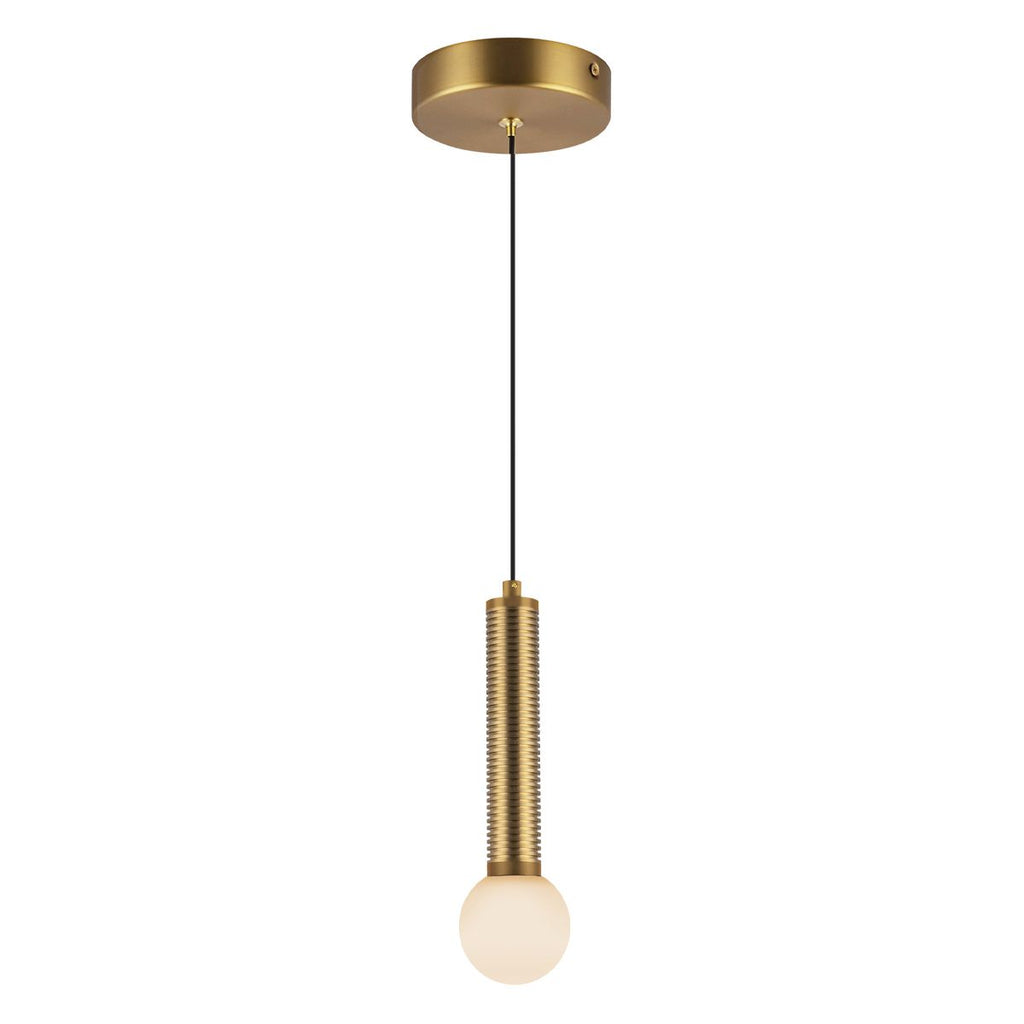 ALM-ARDEN-LED-MP-BG Arden LED Mini Pendant Brushed Gold