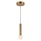 ALM-ARDEN-LED-MP-BG Arden LED Mini Pendant Brushed Gold
