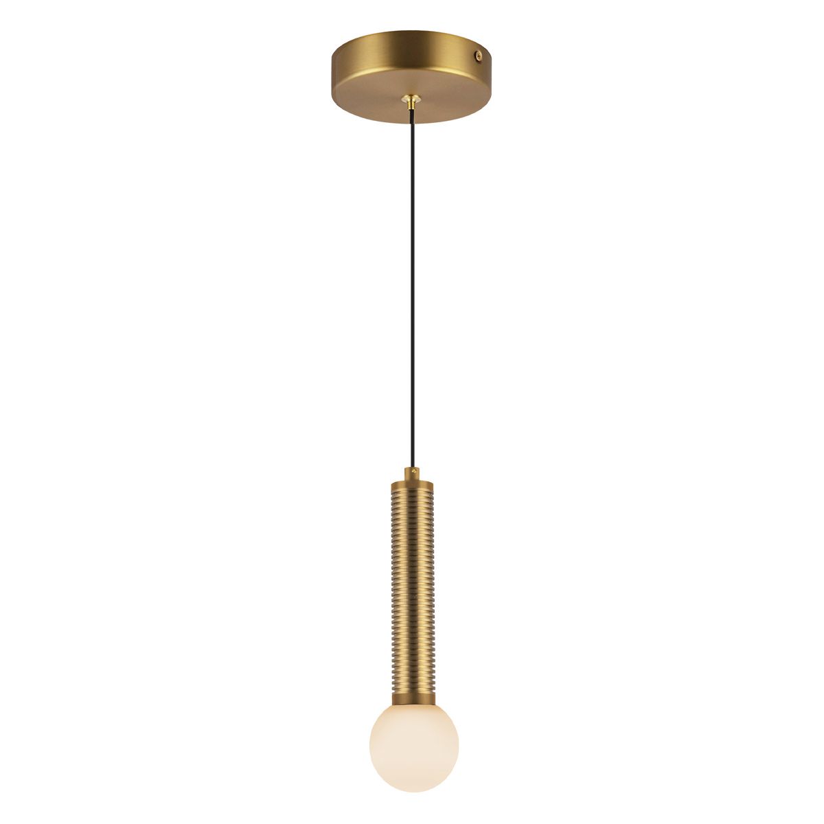 ALM-ARDEN-LED-MP-BG Arden LED Mini Pendant Brushed Gold