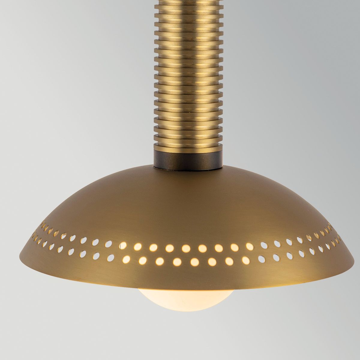 ALM-ARDEN-LED-MP-BG Arden LED Mini Pendant Brushed Gold