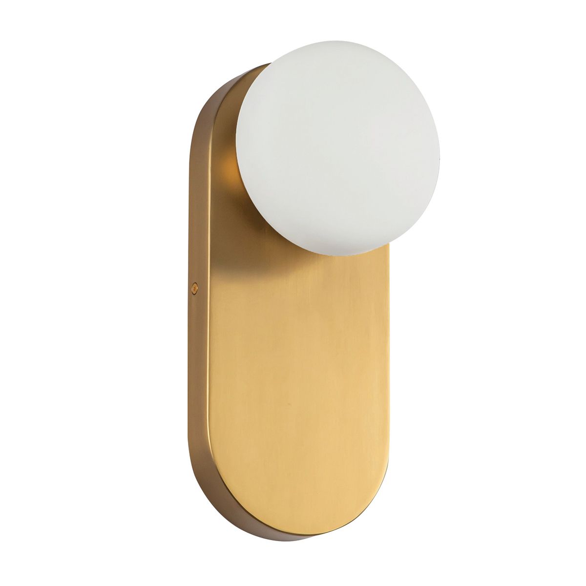 ALM-ARIEL-1WB-BG-OP Ariel 1 Light Wall Light  Brushed Gold