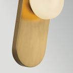 ALM-ARIEL-1WB-BG-OP Ariel 1 Light Wall Light  Brushed Gold