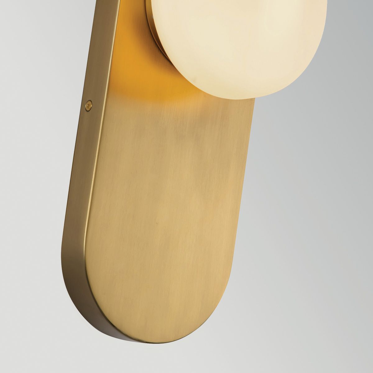 ALM-ARIEL-1WB-BG-OP Ariel 1 Light Wall Light  Brushed Gold