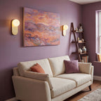 ALM-ARIEL-1WB-BG-OP Ariel 1 Light Wall Light  Brushed Gold