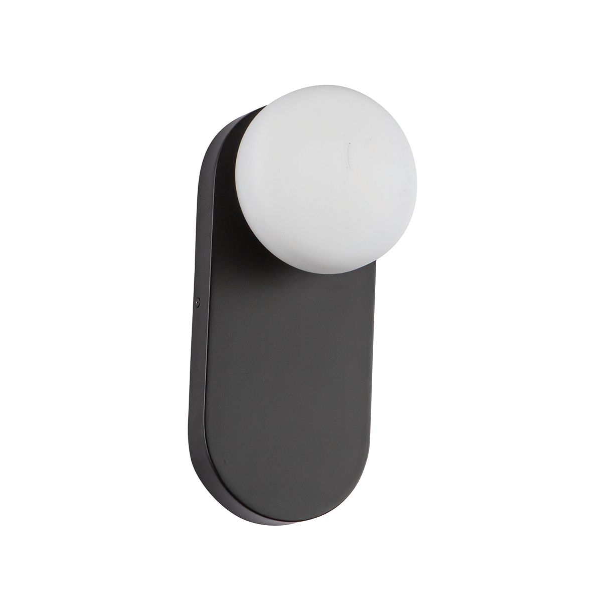 ALM-ARIEL-1WB-MB-OP Ariel 1 Light Wall Light  Matte Black