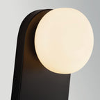 ALM-ARIEL-1WB-MB-OP Ariel 1 Light Wall Light  Matte Black