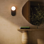 ALM-ARIEL-1WB-MB-OP Ariel 1 Light Wall Light  Matte Black